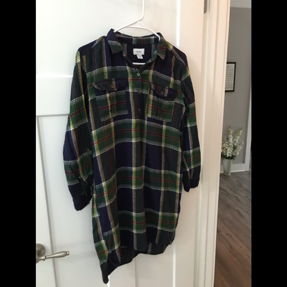Girls Old Navy Flannel Tunic /Dress